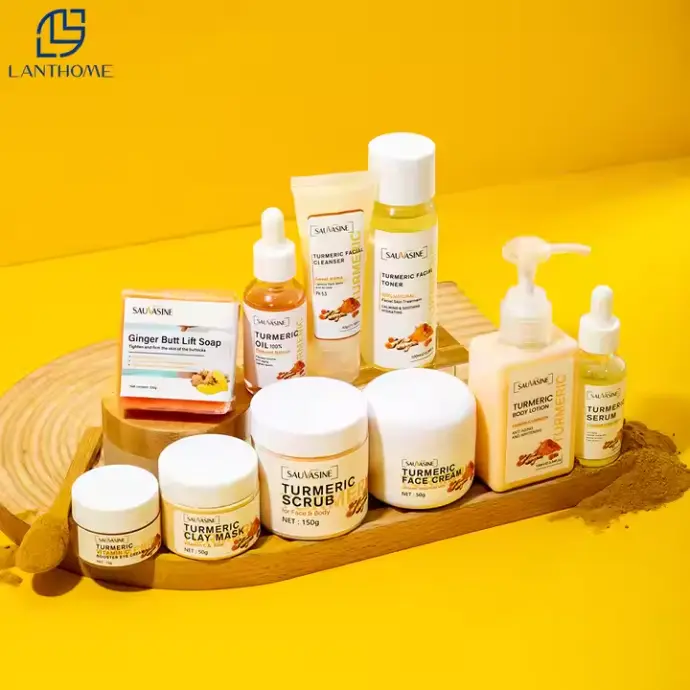 🌼 Gamme Complète SAUVASINE au Curcuma – Éclat, Pureté & Soin Naturel